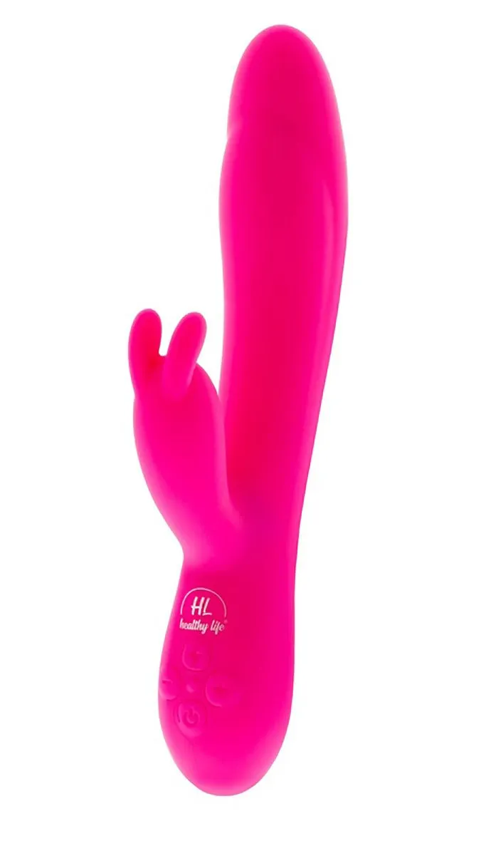 Healthy life Vibrator Rechargeable pink rose 0602571016