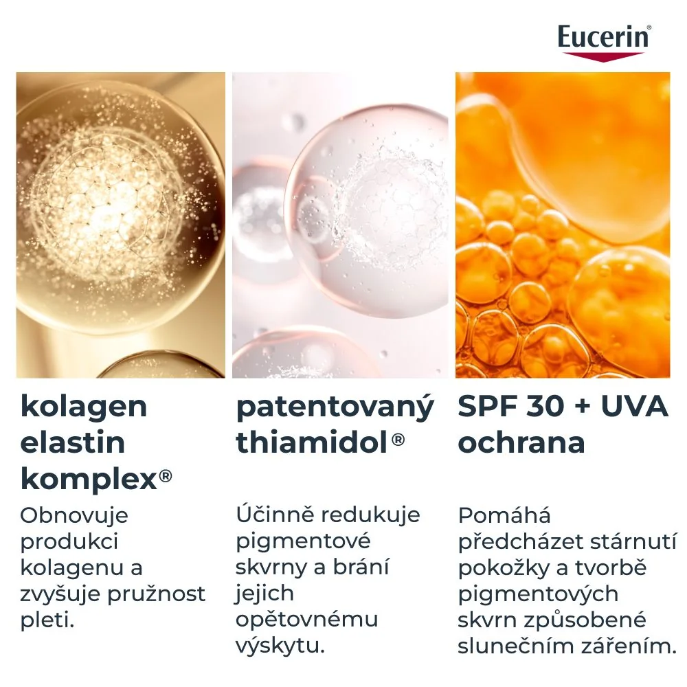 Eucerin Hyaluron-Filler + Elasticity SPF30 denní krém 50 ml