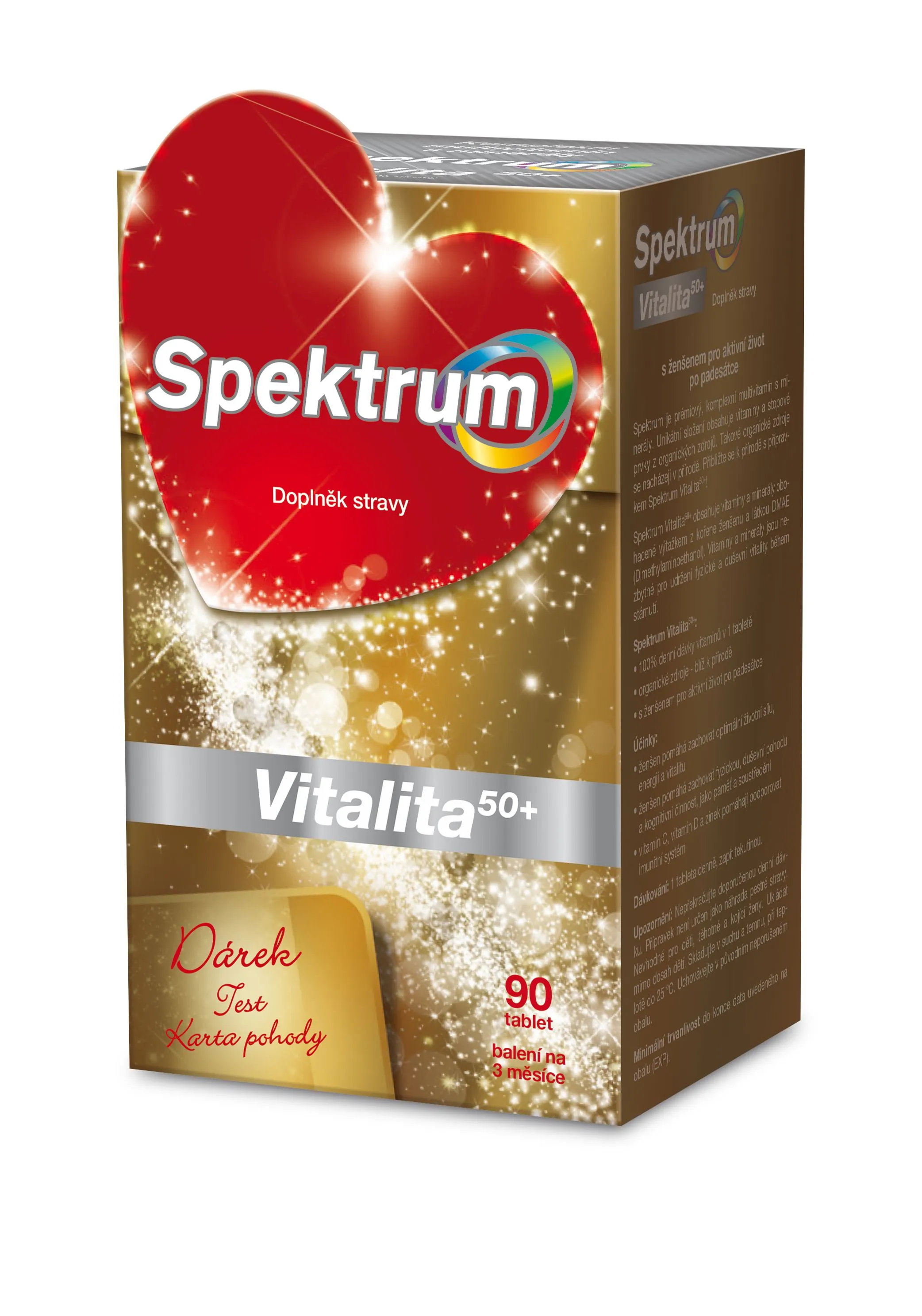 Spektrum Vitalita 50+ 90 tablet + dárek
