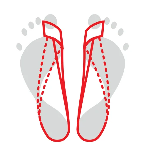 Svorto 026 Bandáž Hallux Valgus denní levá 1 ks
