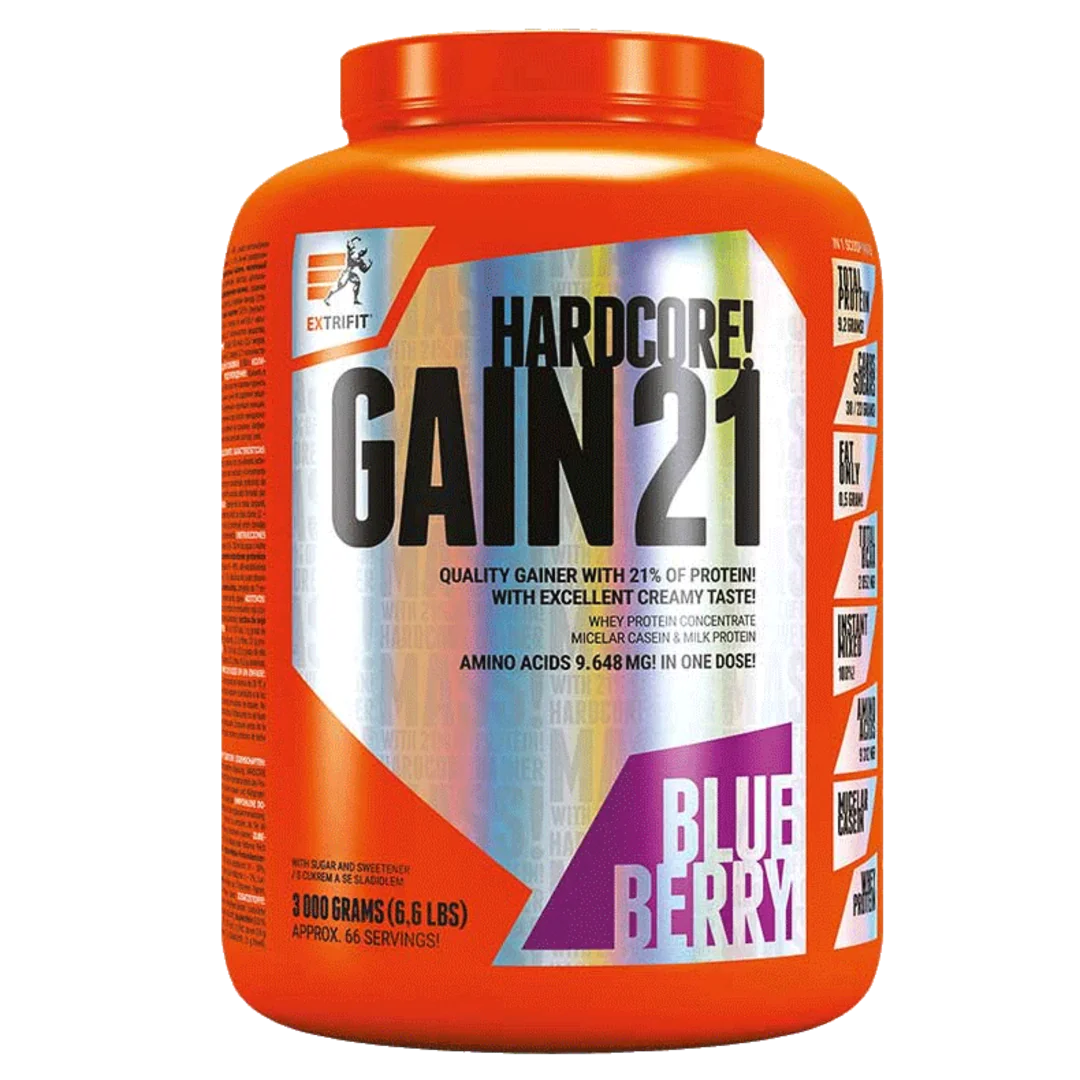 Extrifit Hardcore Gain 21 3kg - vanilka
