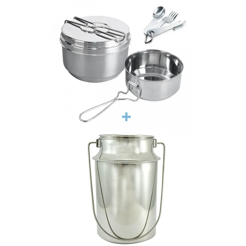 HOME ELEMENTS Ešus s příborem a bandaska, 3 l