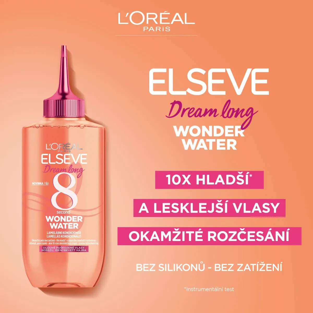 Loréal Paris Elseve Dream Long 8 Second Wonder Water lamelární kondicionér 200 ml