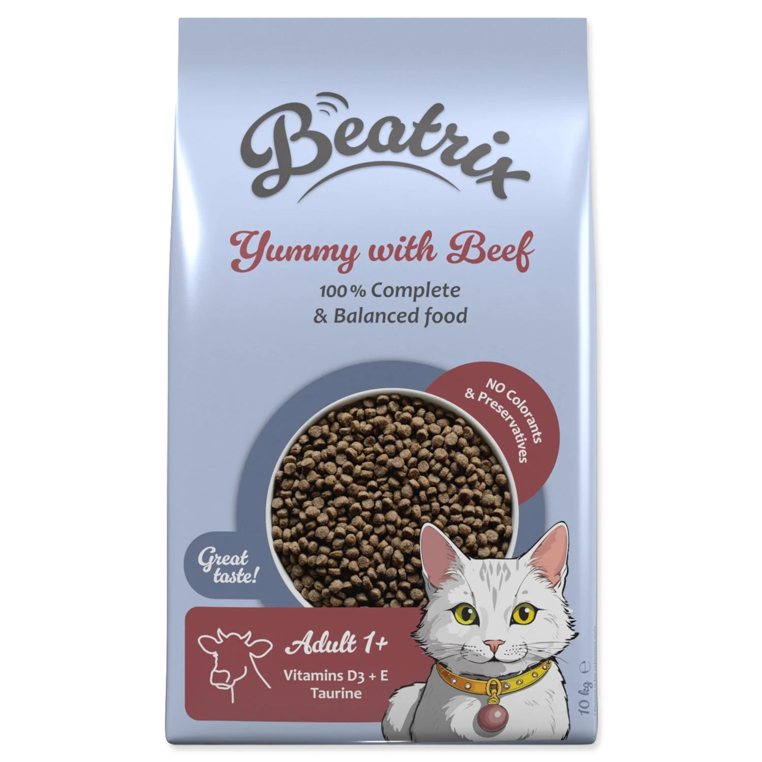 Beatrix Krmivo Adult s hovězím 10kg