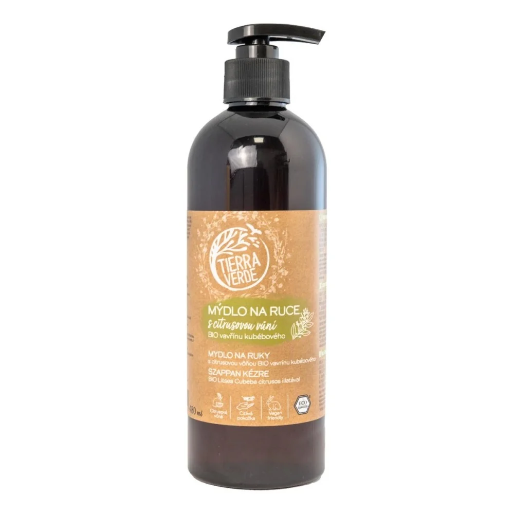 Tierra Verde Tekuté mýdlo vavřín 480 ml