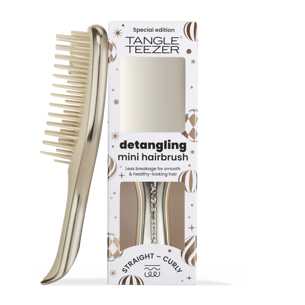Tangle Teezer The Ultimate Detangler Mini Chrome Champagne Gold kartáč na vlasy 1 ks
