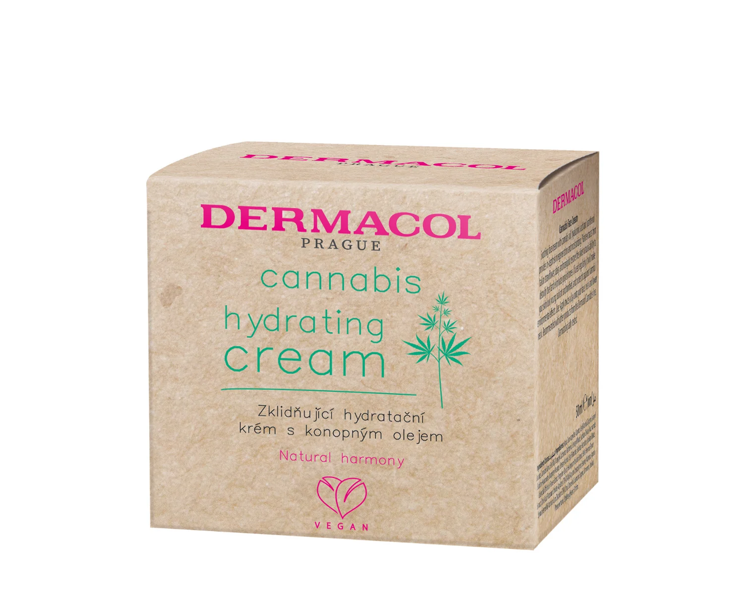 Dermacol Cannabis hydratační pleťový krém 50 ml