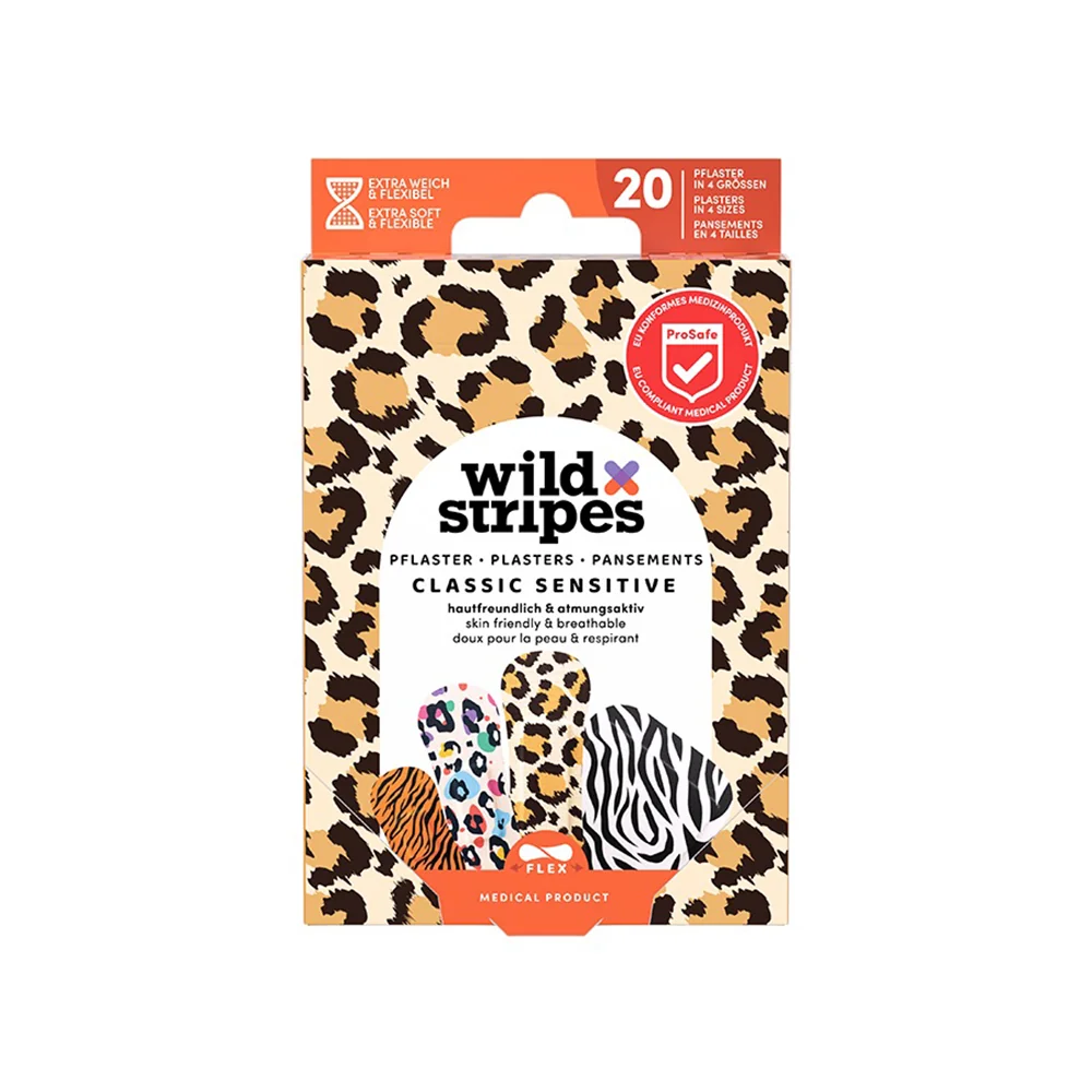 Wild Stripes Classic Sensitive Animal náplasti 20 ks