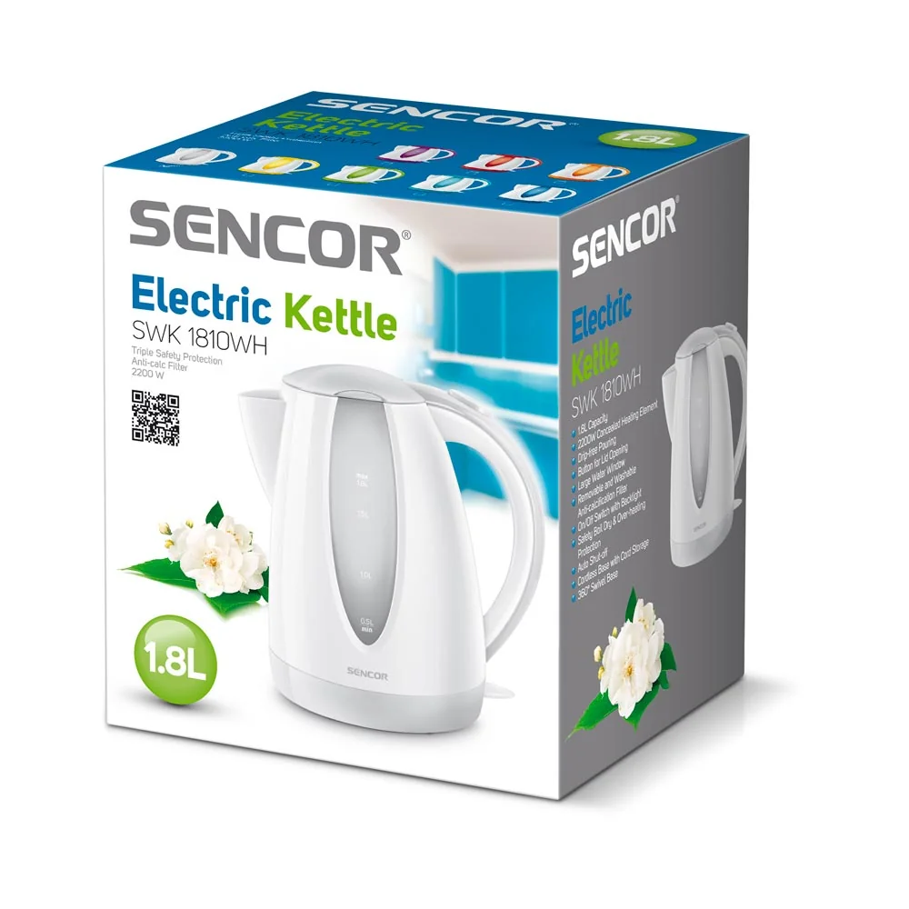 SENCOR SWK 1810WH rychlovarná konvice