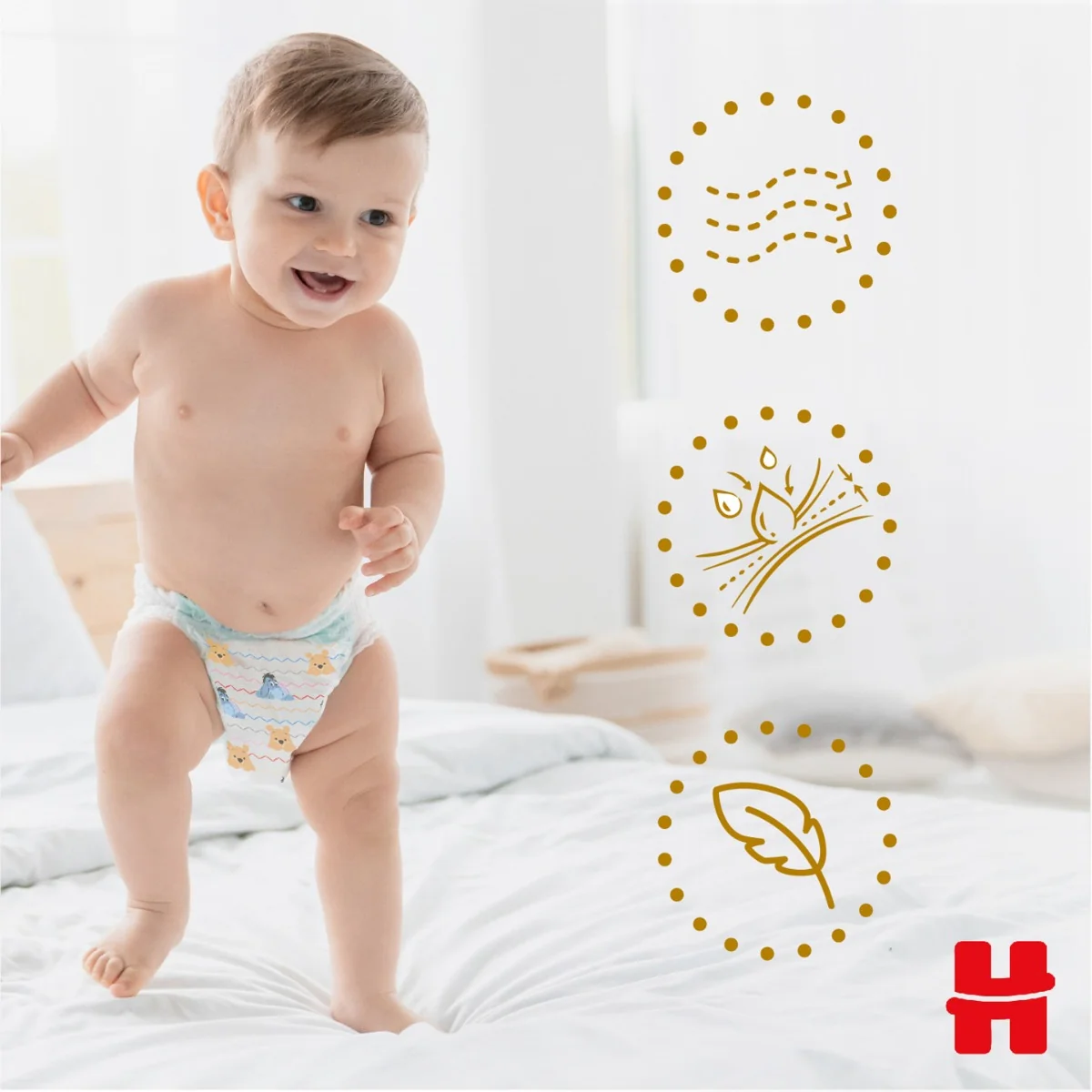 Huggies Extra Care Pants 6 15–25 kg 60 ks