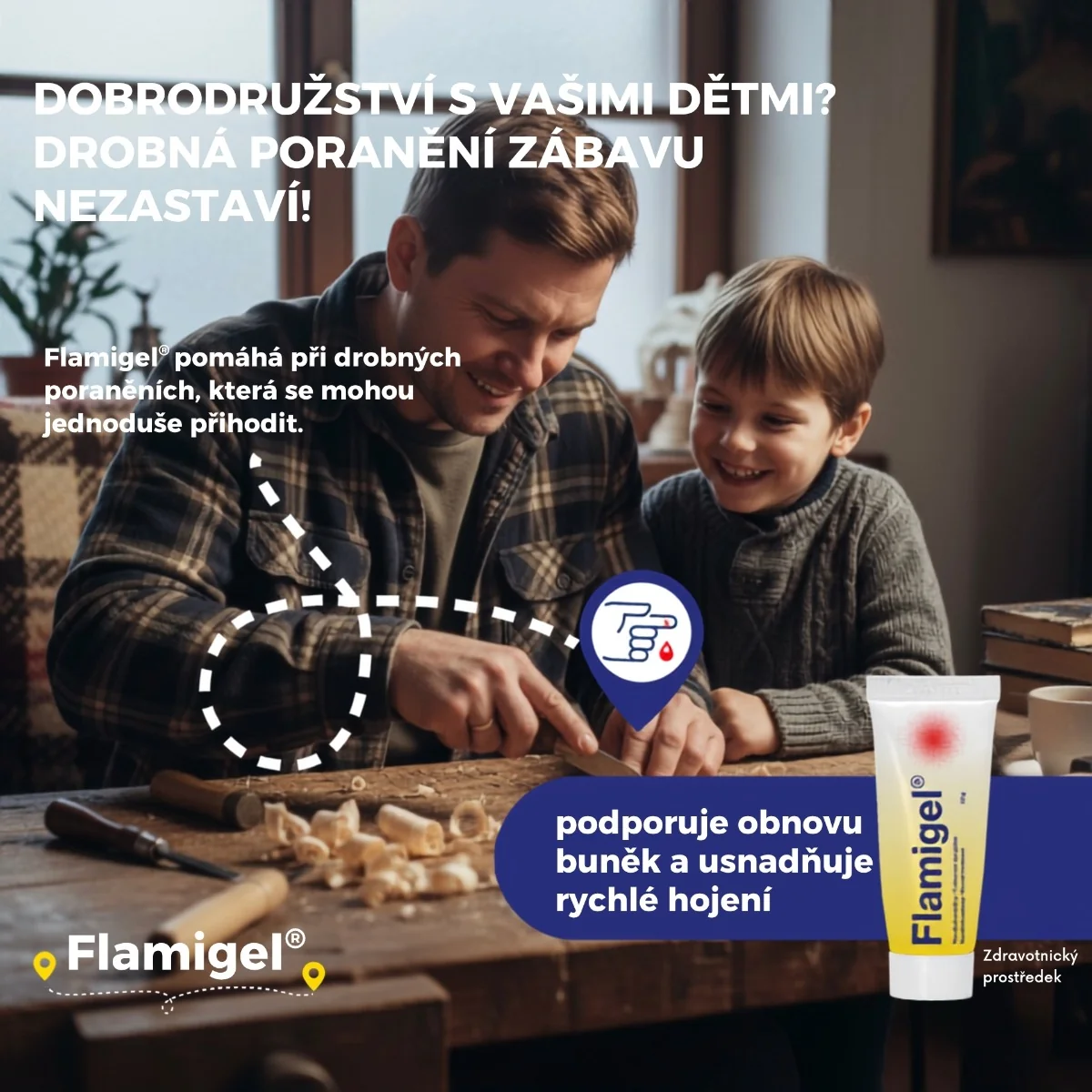 Flamigel hydrokoloidní gel 10 g