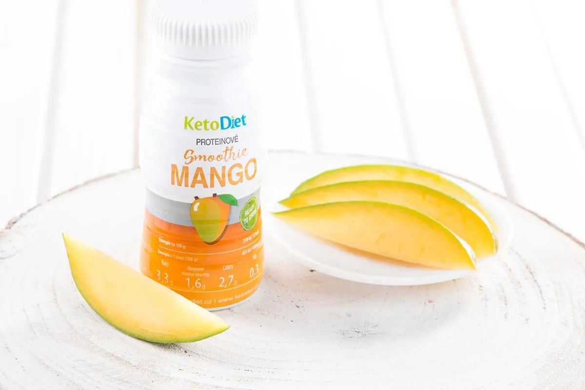 KetoDiet Proteinové smoothie Mango 200 ml