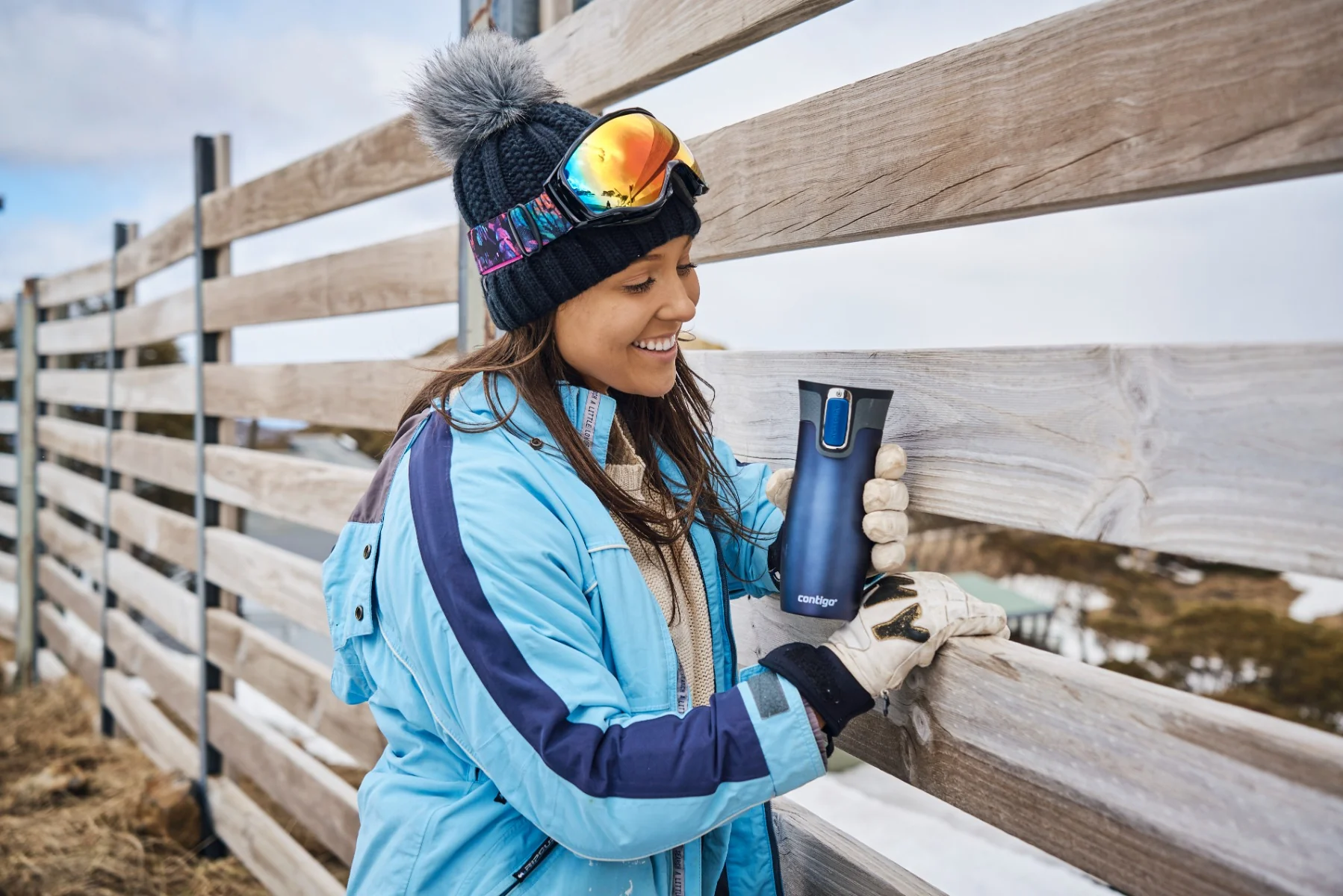 Contigo Termoláhev West Loop Monaco modrá 470 ml