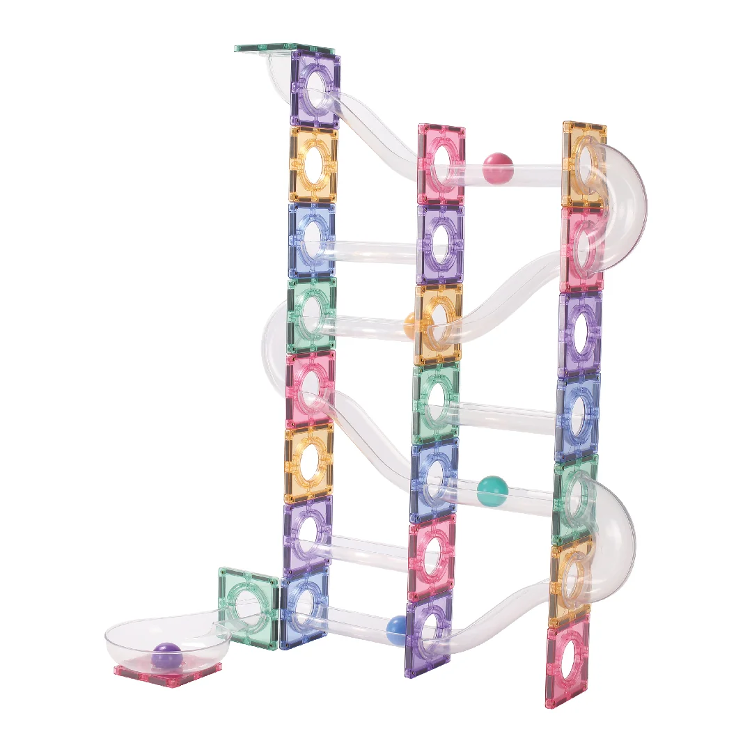 Cleverclixx Kuličková dráha Clever Pack Pastel 110 ks