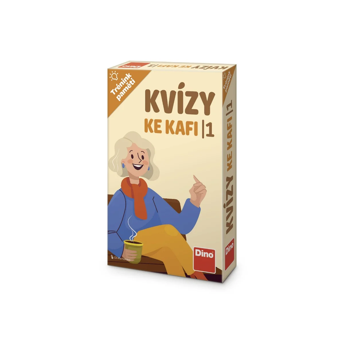 Dino Toys Trénink paměti Kvízy ke kafi Naučná hra