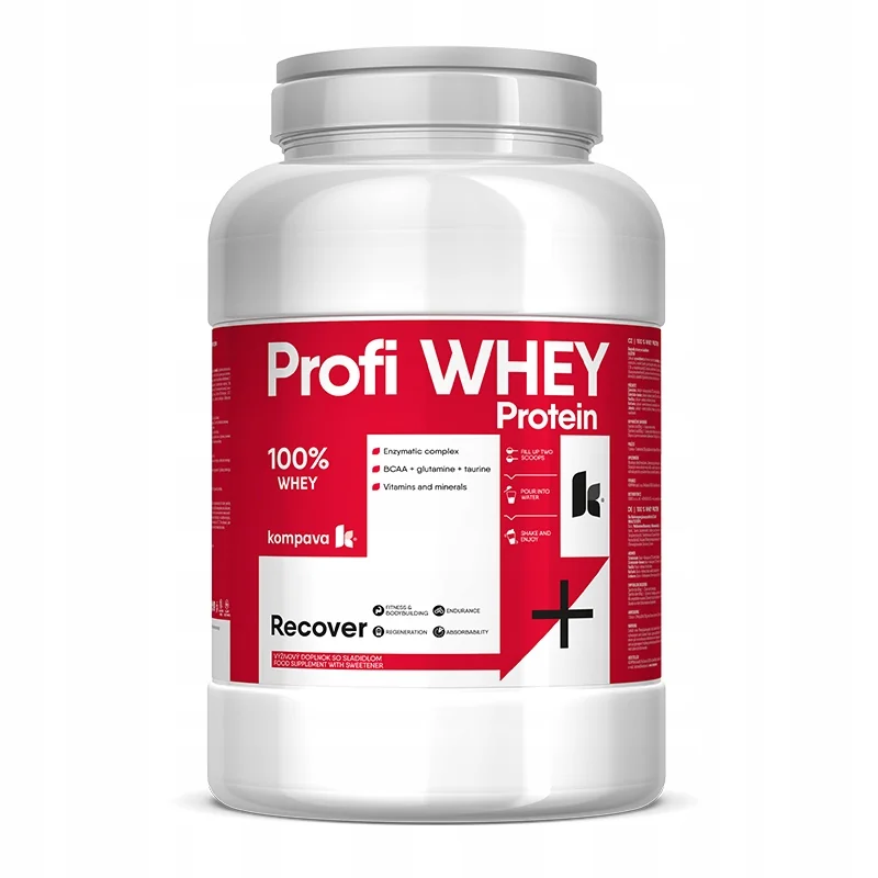KOMPAVA Protein Profi WHEY čokoláda 2000g