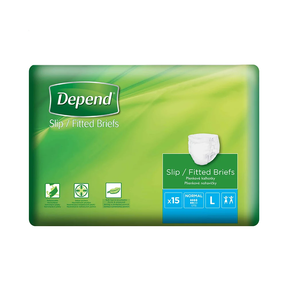 Depend Slip Normal L inkontinenční plenkové kalhotky 15 ks