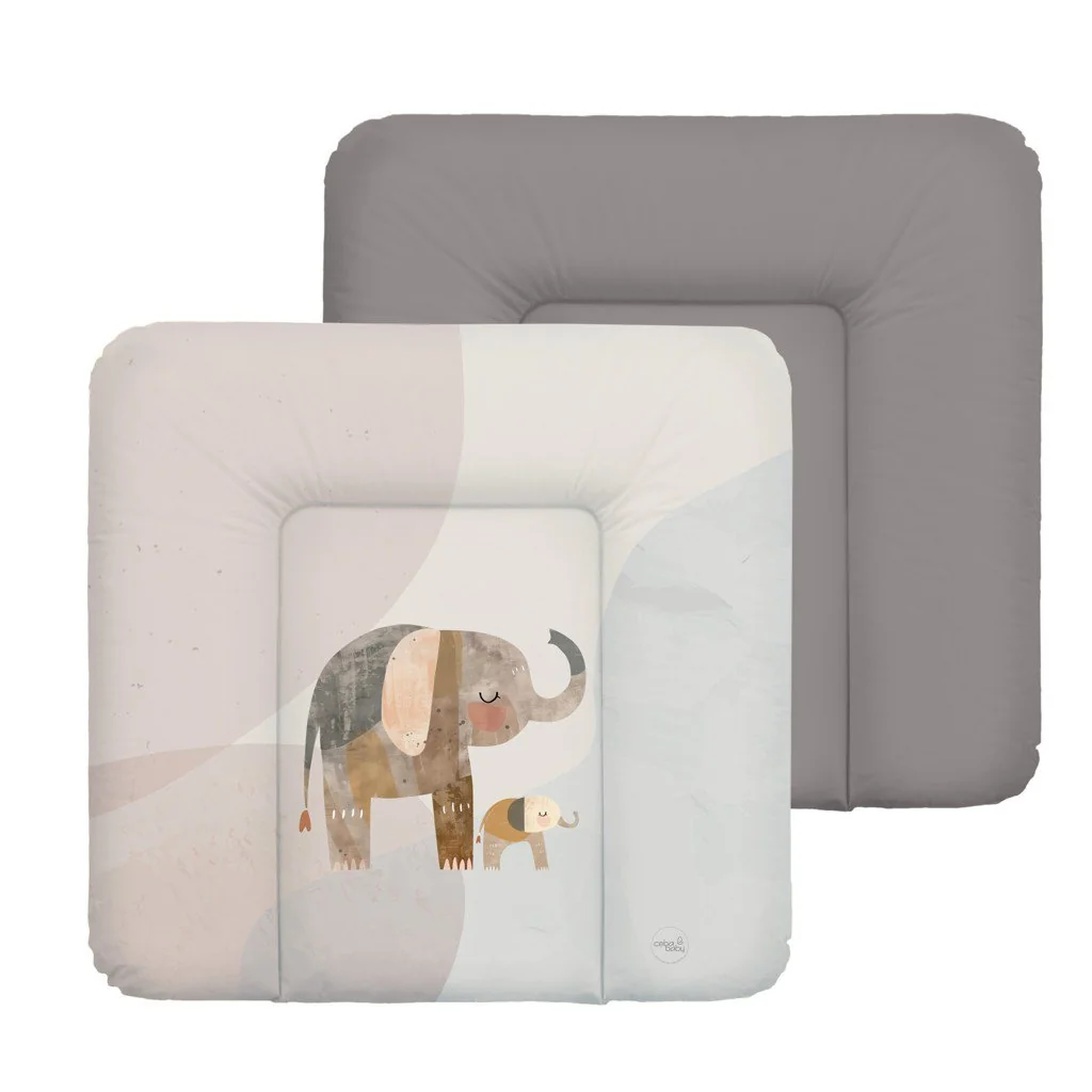 Ceba BABY Podložka přebalovací měkká (75x72) Basic Elephant Family