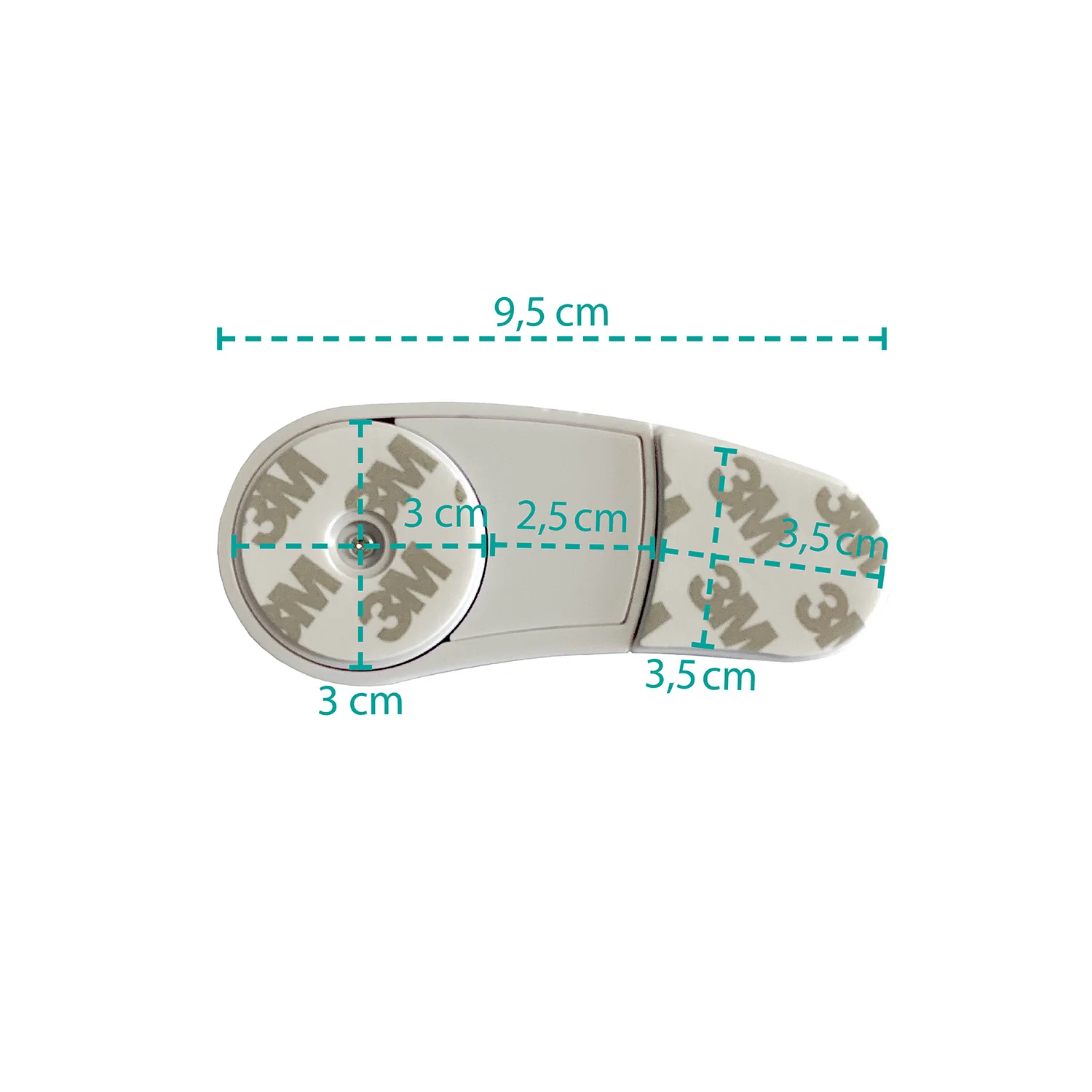 Zopa Zámek skříněk 2ks, white/grey