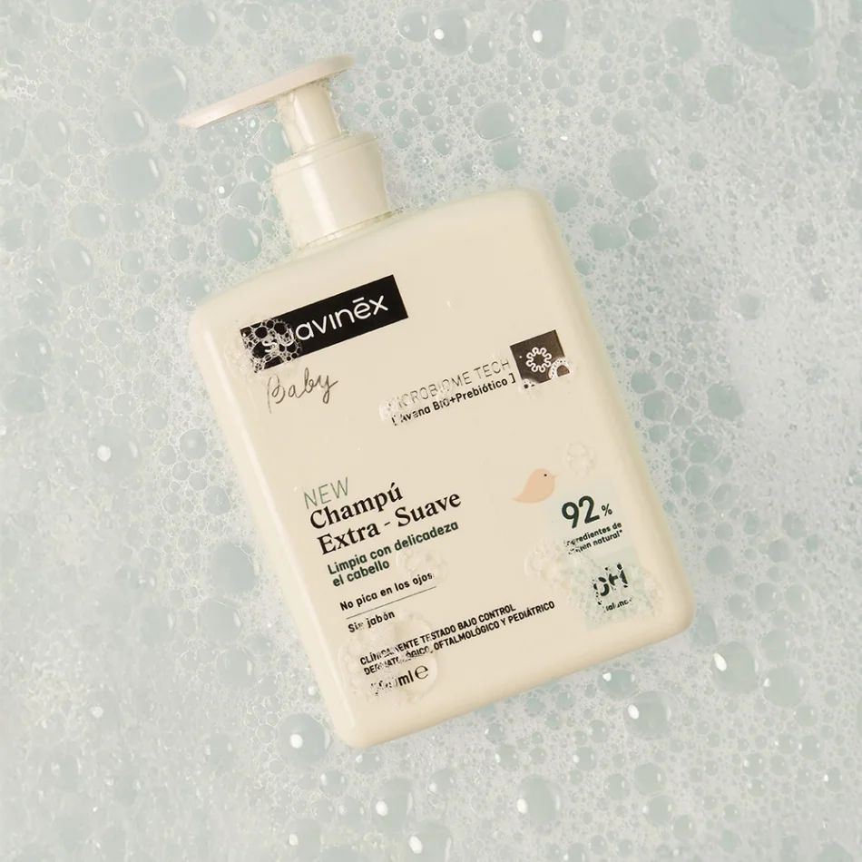Suavinex Pěnový koupelový gel vhodný od narození 500 ml