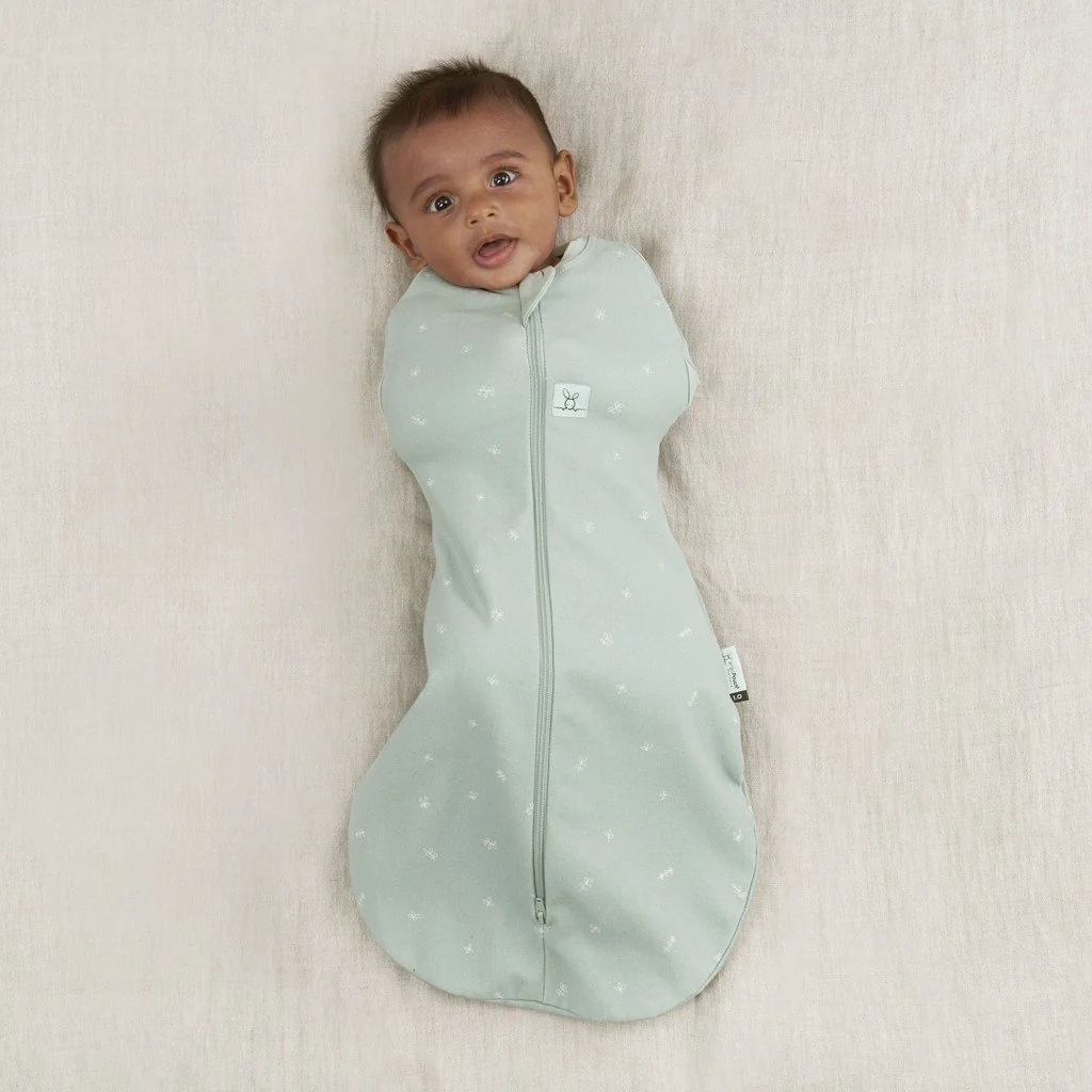 Ergopouch Zavinovačka a pytel na spaní 2v1 Cocoon Sage 6-12 m, 8-10 kg, 1 tog