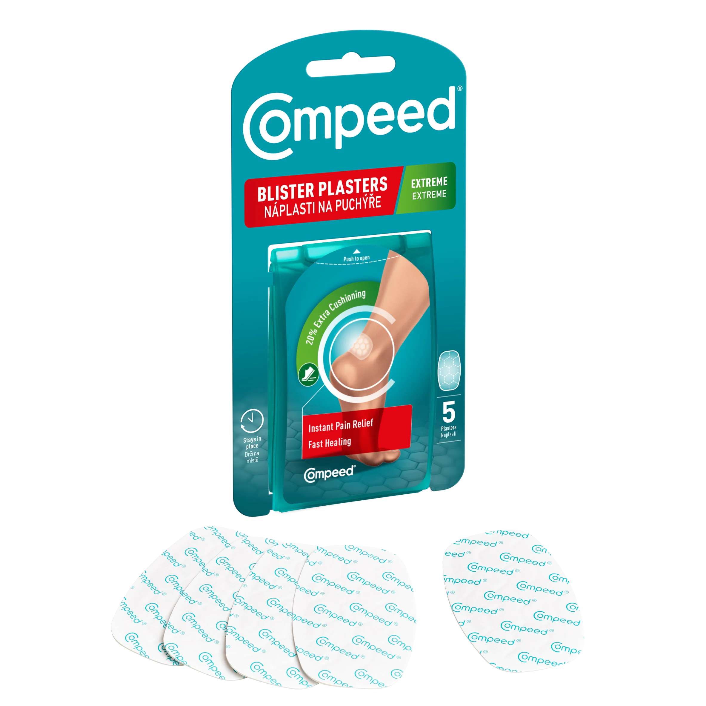 Compeed Náplasti na puchýře Extreme 5 ks