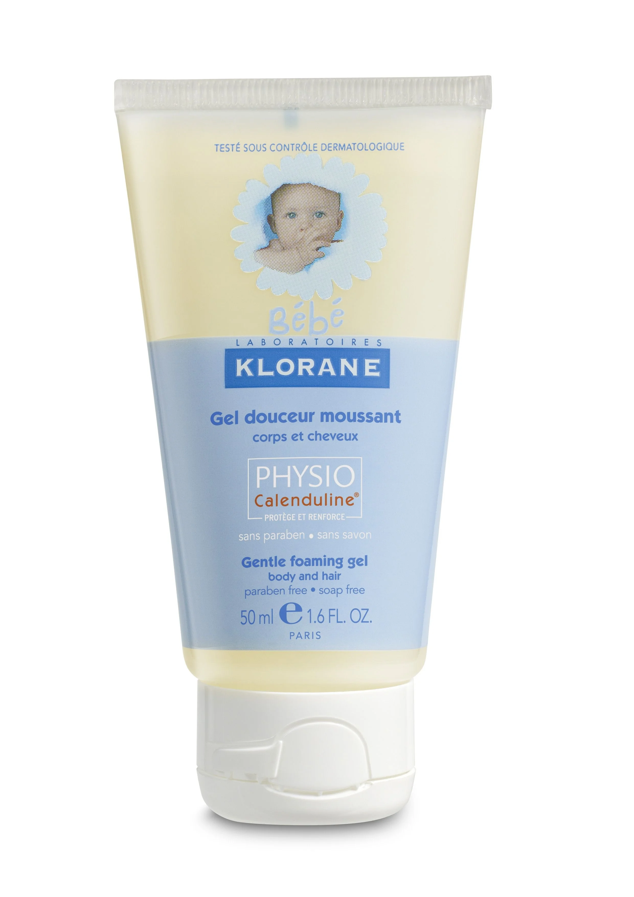 RP KLORANE BEBE pěnivý gel 50ml