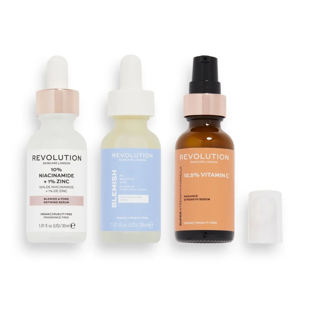 Revolution Skincare Serum Superheros sada na pleť 3 ks