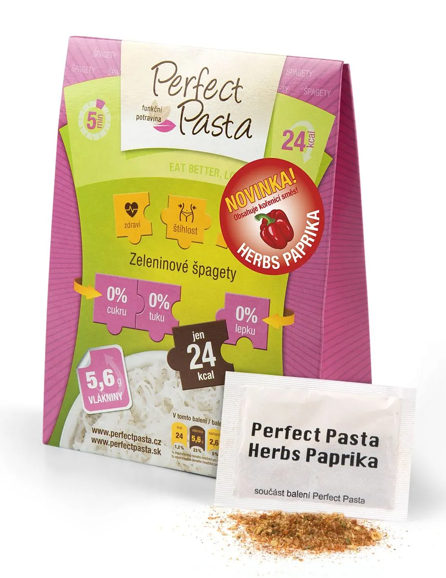 Nefdesanté Perfect Pasta Herbs Paprika 200 g + 2.2 g koření