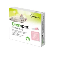 Dronspot 30 mg/7,5 mg pro malé kočky spot-on 2x0,35 ml