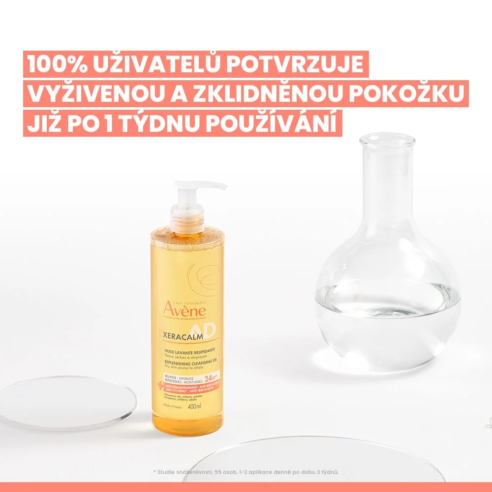 Avène Xeracalm AD relipidační mycí olej 400 ml