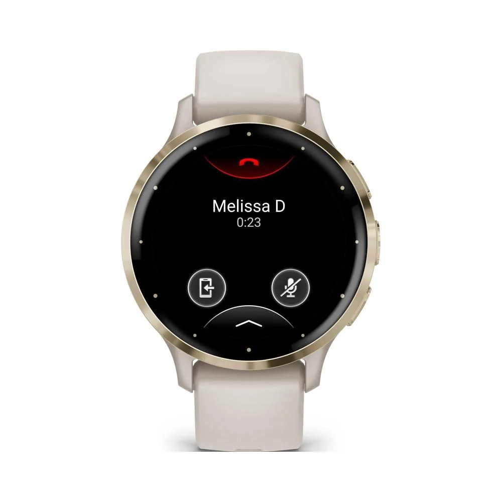 Garmin VENU 3S chytré hodinky Ivory/Soft Gold
