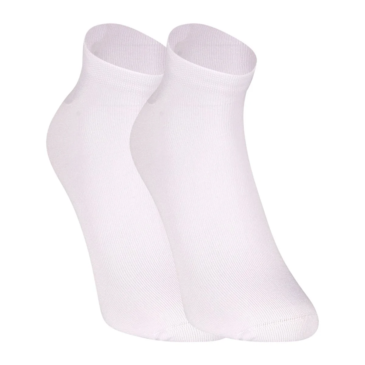 Nedeto 3PACK ponožky nízké bambusové bílé (3PBN02) L