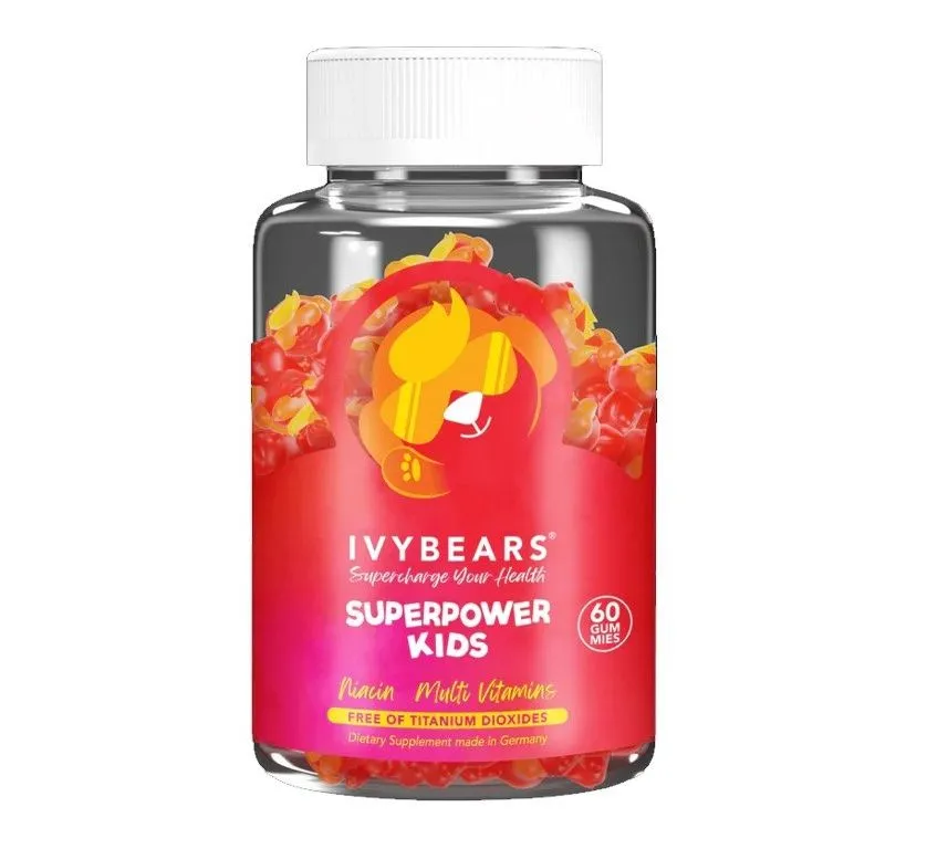 IvyBears Superpower Kids vitamíny pro děti 60 ks