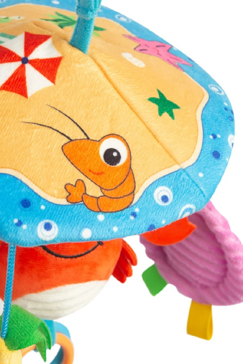 SENSILLO Kontrastní kolotoč nejen do kočárku Colorful - Krabík