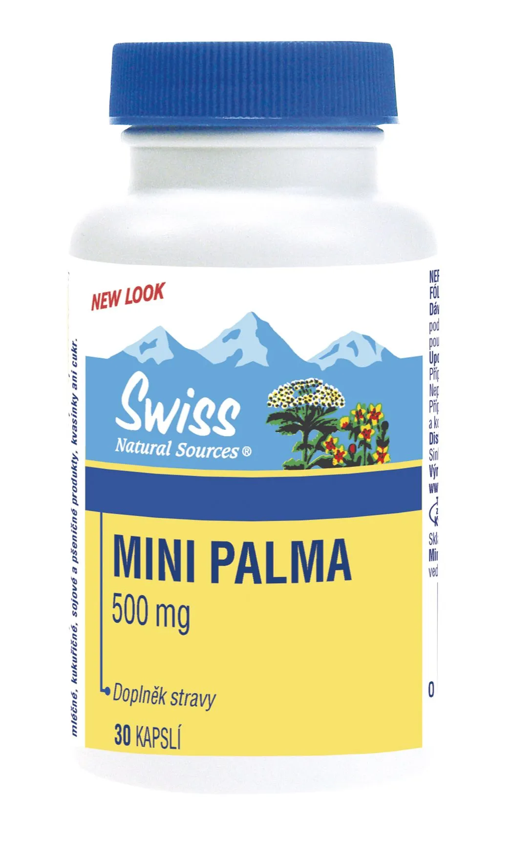 Swiss Mini Palma 500 mg 30 kapslí