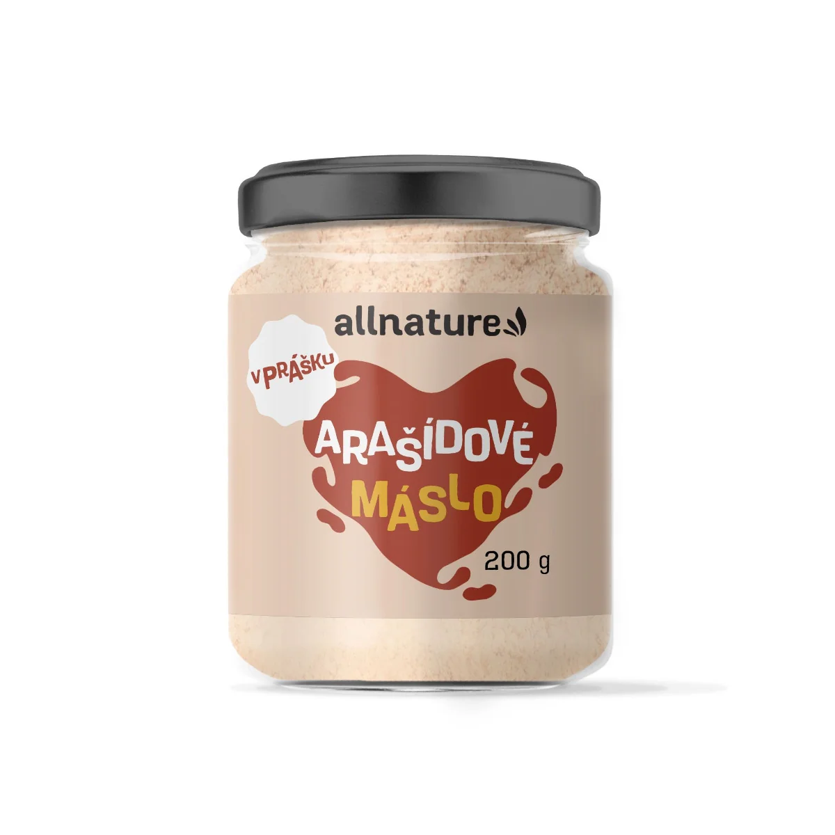 Allnature Arašídový krém v prášku 200 g