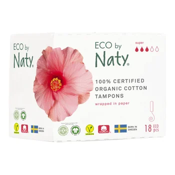 ECO by Naty Super dámské tampóny 18 ks
