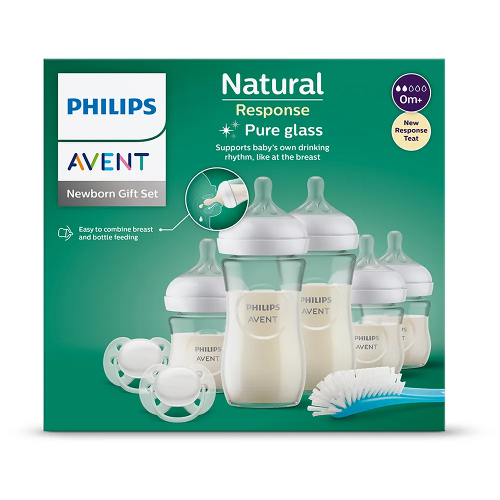 Philips Avent Natural Response Novorozenecká startovací sada skleněná 