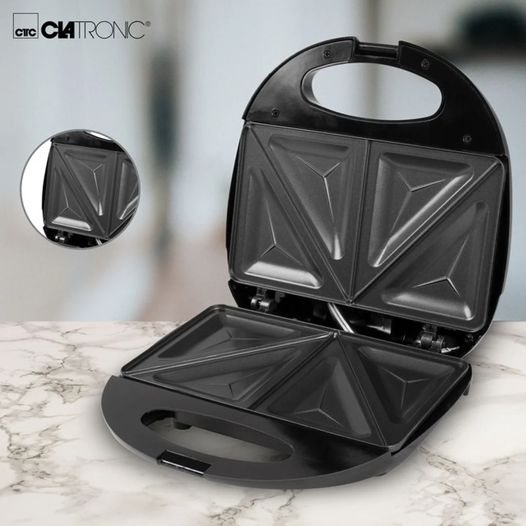 CLATRONIC ST 3477 sendvičovač černý