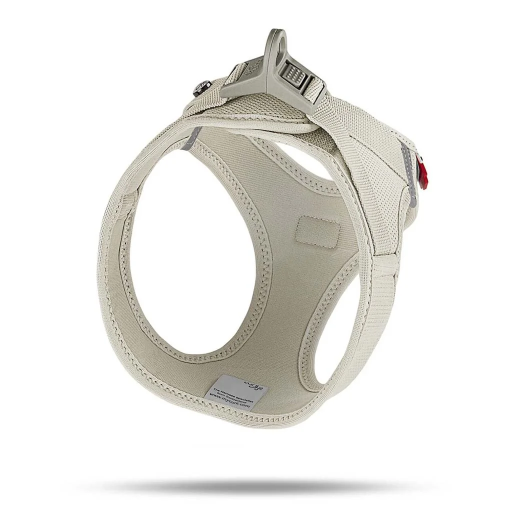 Curli Postroj pro psy se sponou Air-Mesh Light Tan XS, 3-5 kg