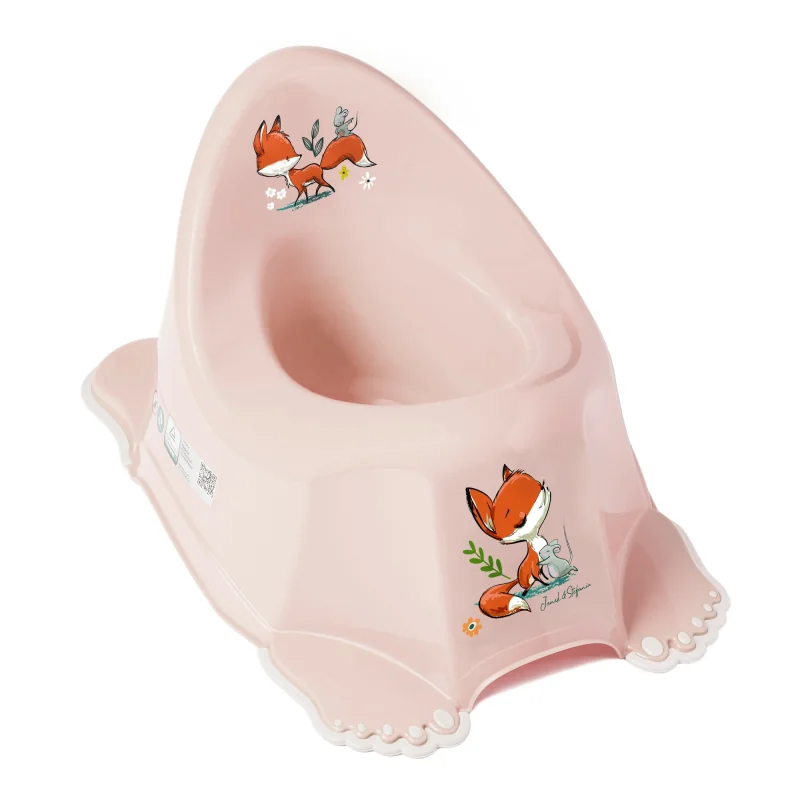Tega Baby Dětský nočník s melodií – ergonomický, protiskluzový, hudební, růžový