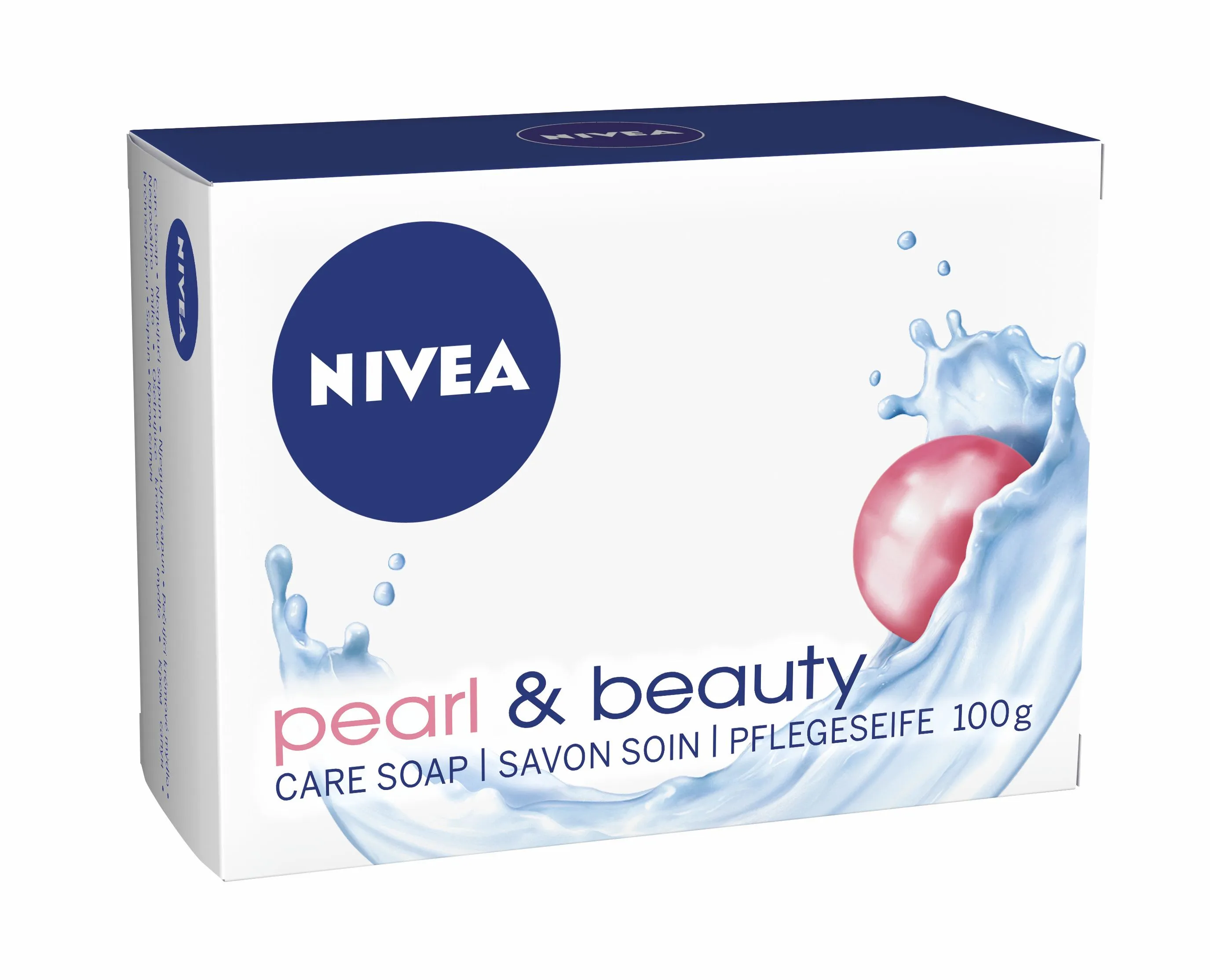 Nivea Tuhé mýdlo Pearl Beauty 100 g