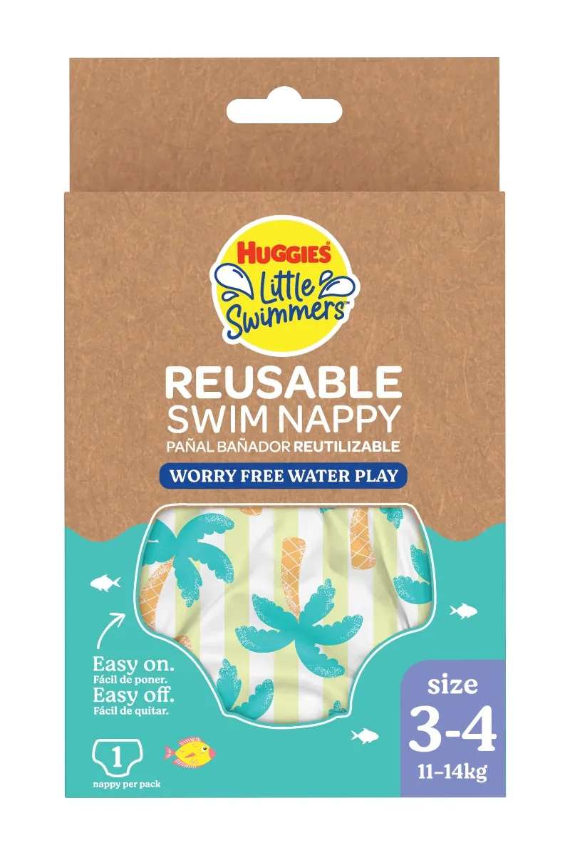 Huggies Little swimmers Nappy 3–4 pratelné koupací plavky 11–13 kg