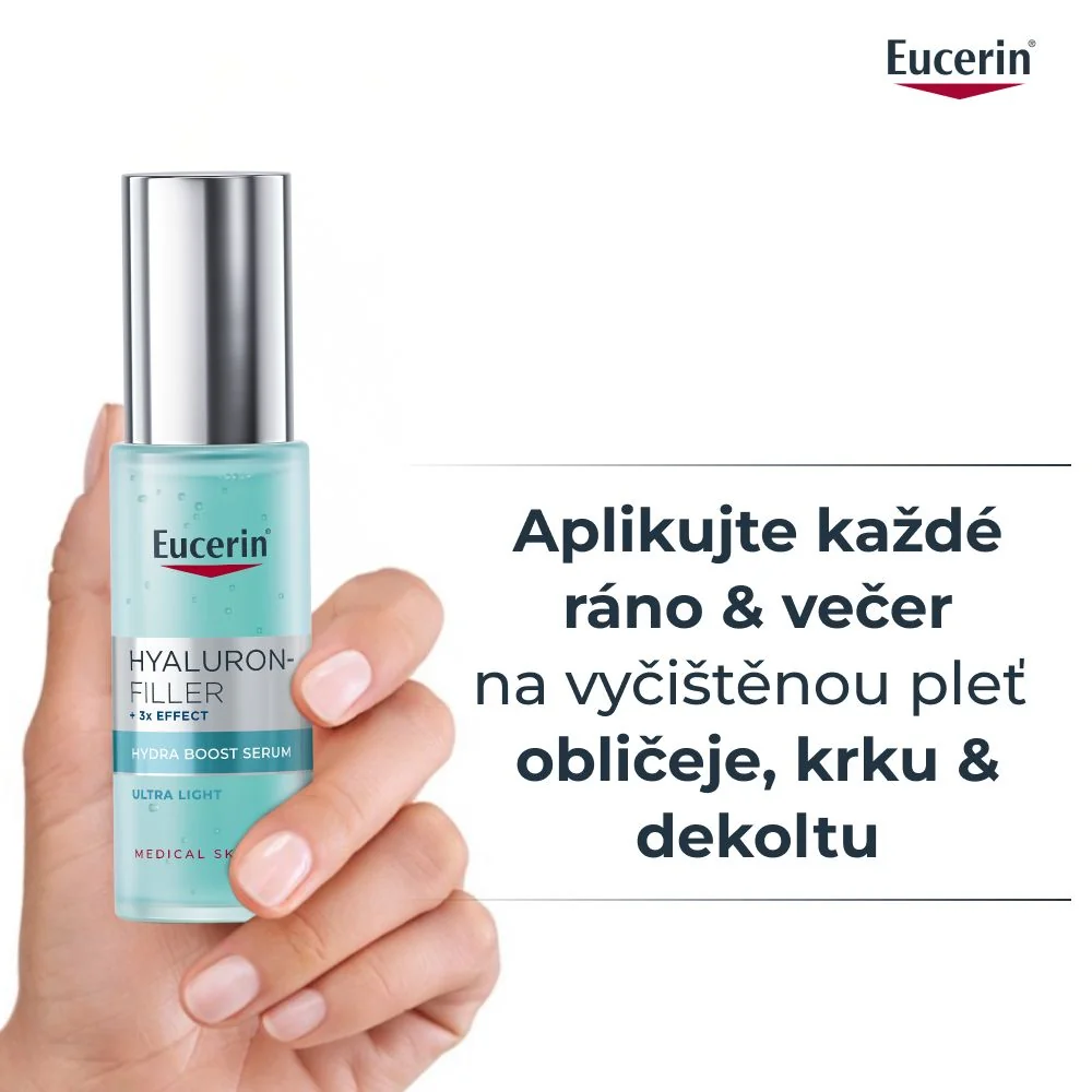 Eucerin Hyaluron-Filler + 3x Effect boost sérum 30 ml
