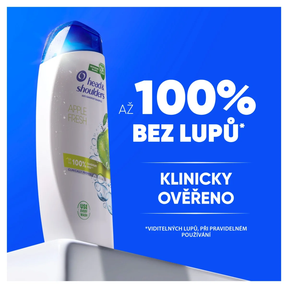 Head&Shoulders Apple Fresh Šampon proti lupům 400 ml