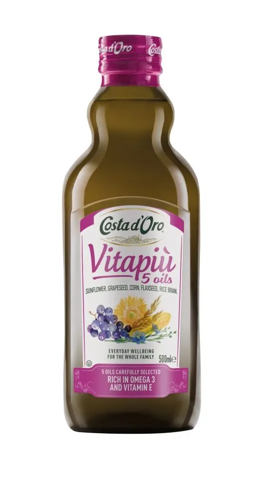 Costa d´Oro Vitapiu Směs olejů Omega 3 a vitamin E 500 ml