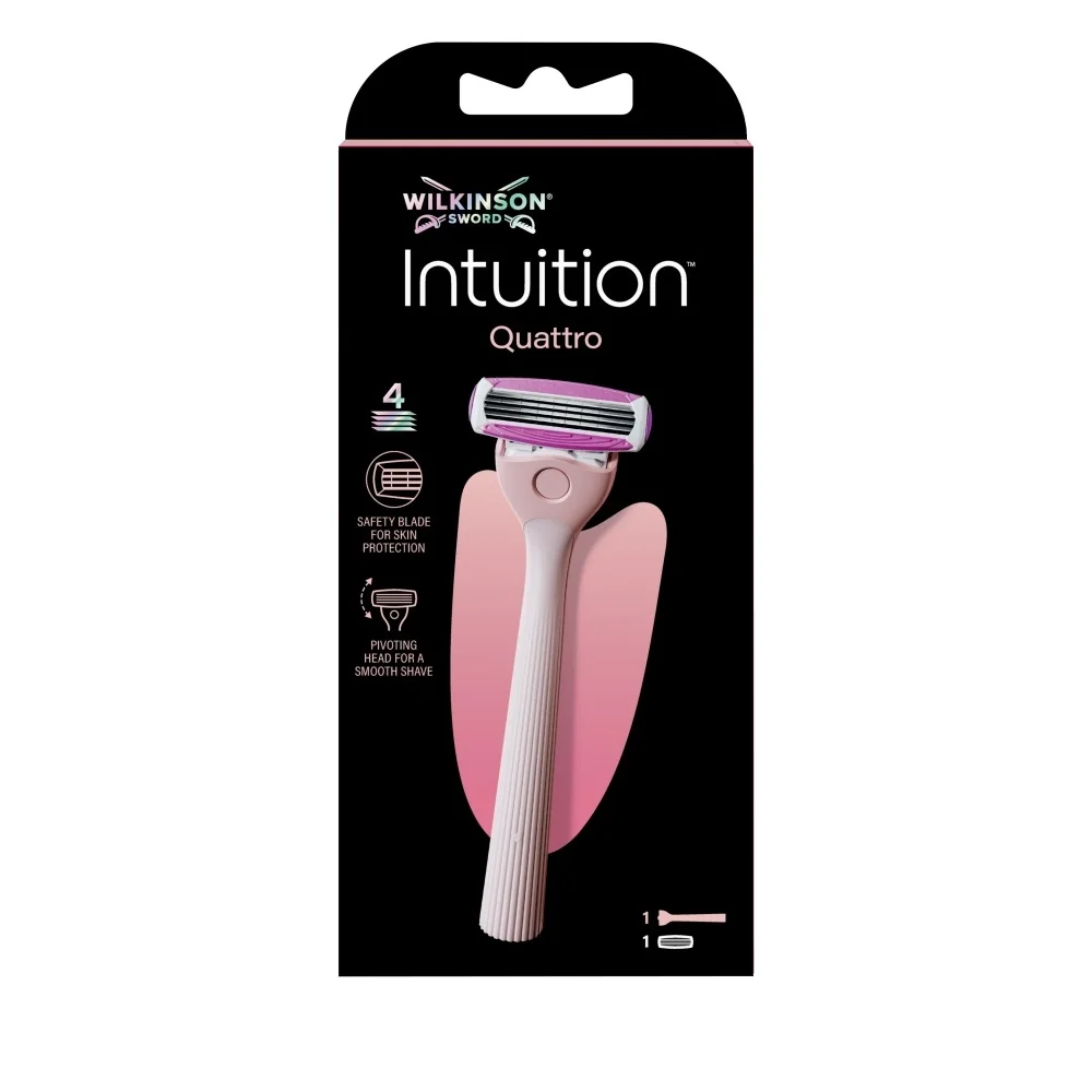 Wilkinson Intuition Quattro dámský holicí strojek + hlavice