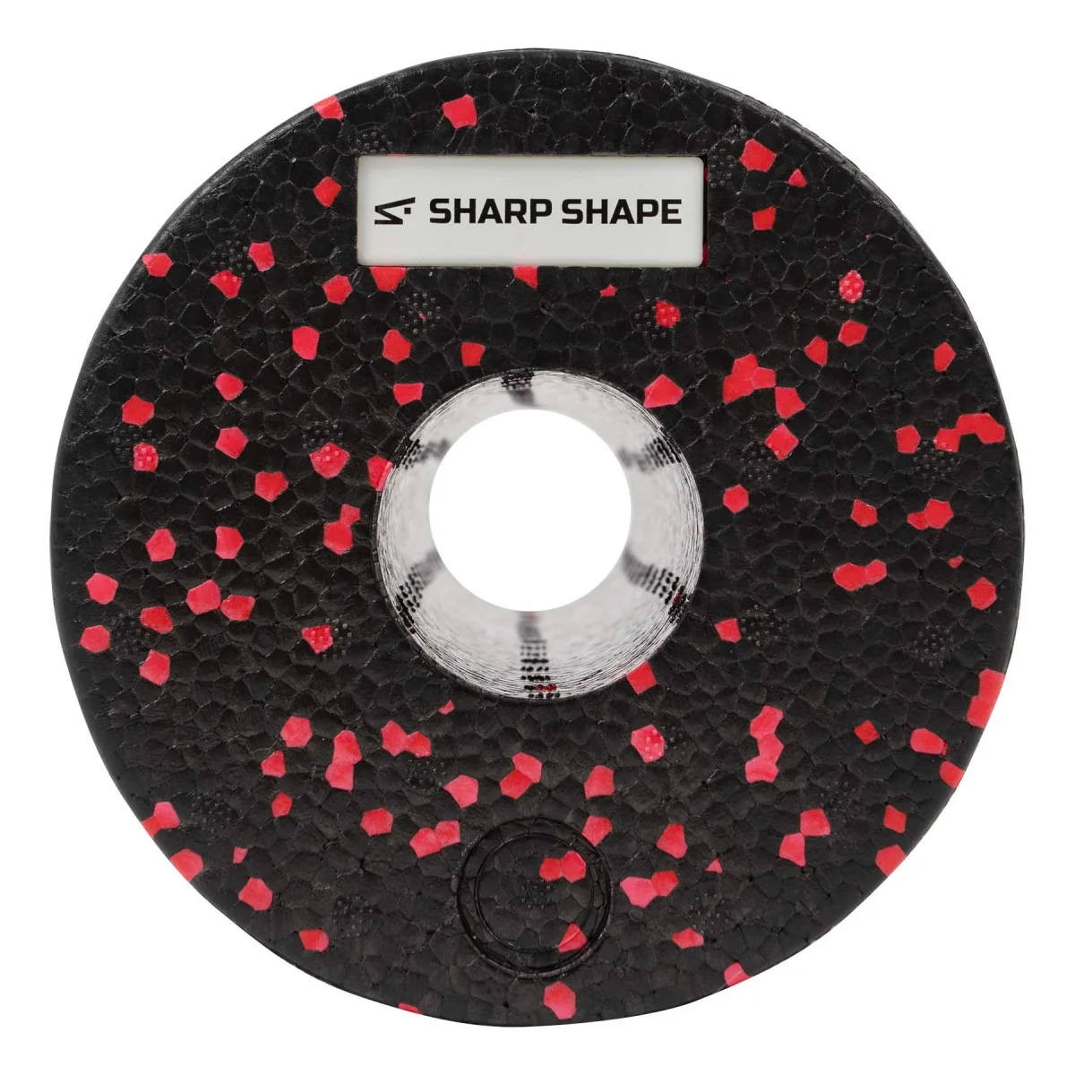 SharpShape Masážní válec FOAM ROLLER 30 cm, červeno-černý 