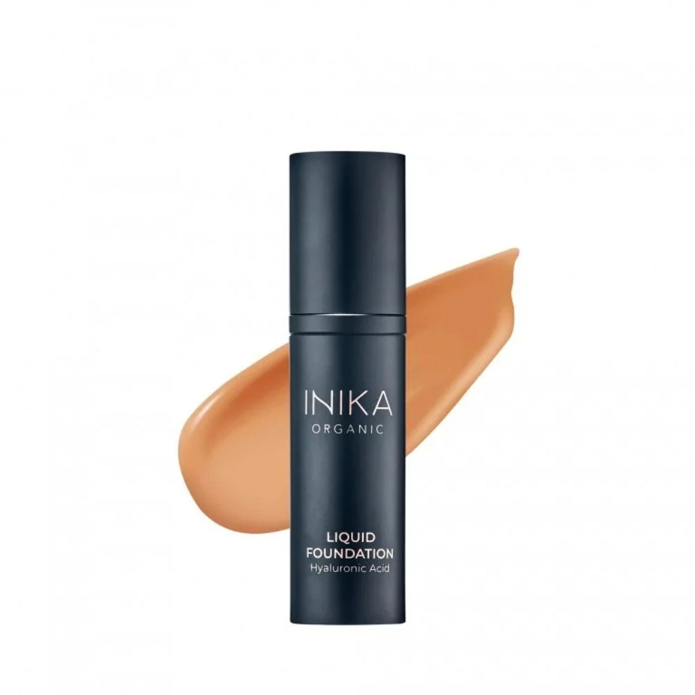 Inika Organic BIO Tekutý make-up s kyselinou hyaluronovou Honey 30 ml